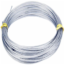 hot-dip galvanizad iron steel strand 1 x 7 wires steel core aluminum stranded wire lgj-95/15 in roll zinc coated steel wire